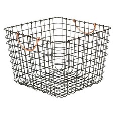 Large Milk Crate Wire Storage Bin - Antique Pewt... : Target
