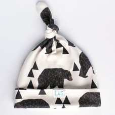 baby hat organic cotton hat baby knotted hat baby by LolaandStella