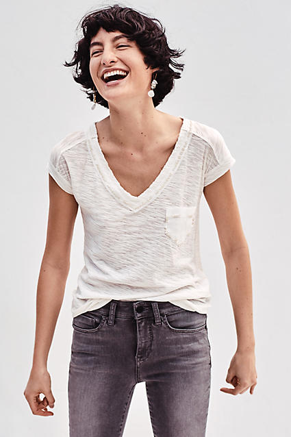 Plaza Pocket Tee - anthropologie.com