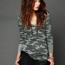 Free People  We The Free Vintage Printed Thermal at Free People Clothing Boutique