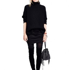 THE WAFFLE TURTLENECK  | Maternity Cashmere | HATCH
