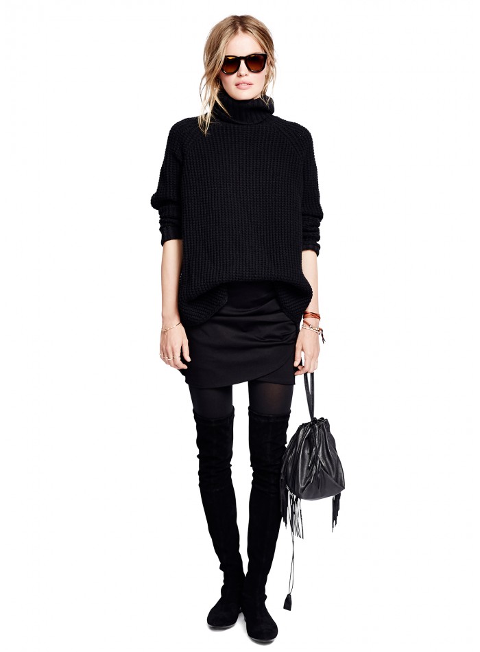THE WAFFLE TURTLENECK  | Maternity Cashmere | HATCH
