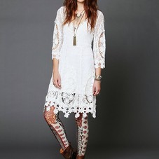 Free People  Mi Amore Lace Dress at Free People Clothing Boutique