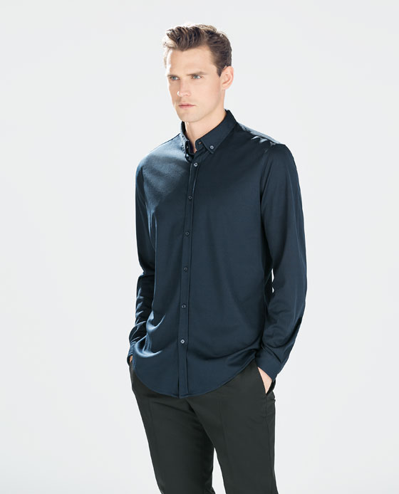 PIQUÉ SHIRT - Man - Special Prices | ZARA United States
