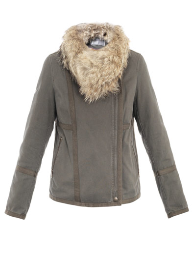 Biker parka jacket | Yves Salomon | Matchesfashion.com