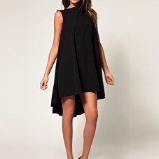 ASOS | ASOS Swing Dress with Dipped Hem at ASOS