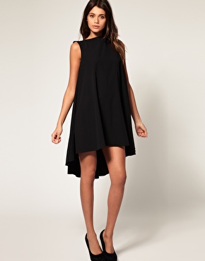 ASOS | ASOS Swing Dress with Dipped Hem at ASOS