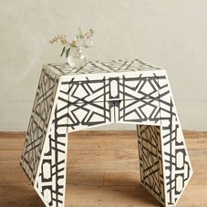 Deco Bone Inlay Nightstand - anthropologie.com