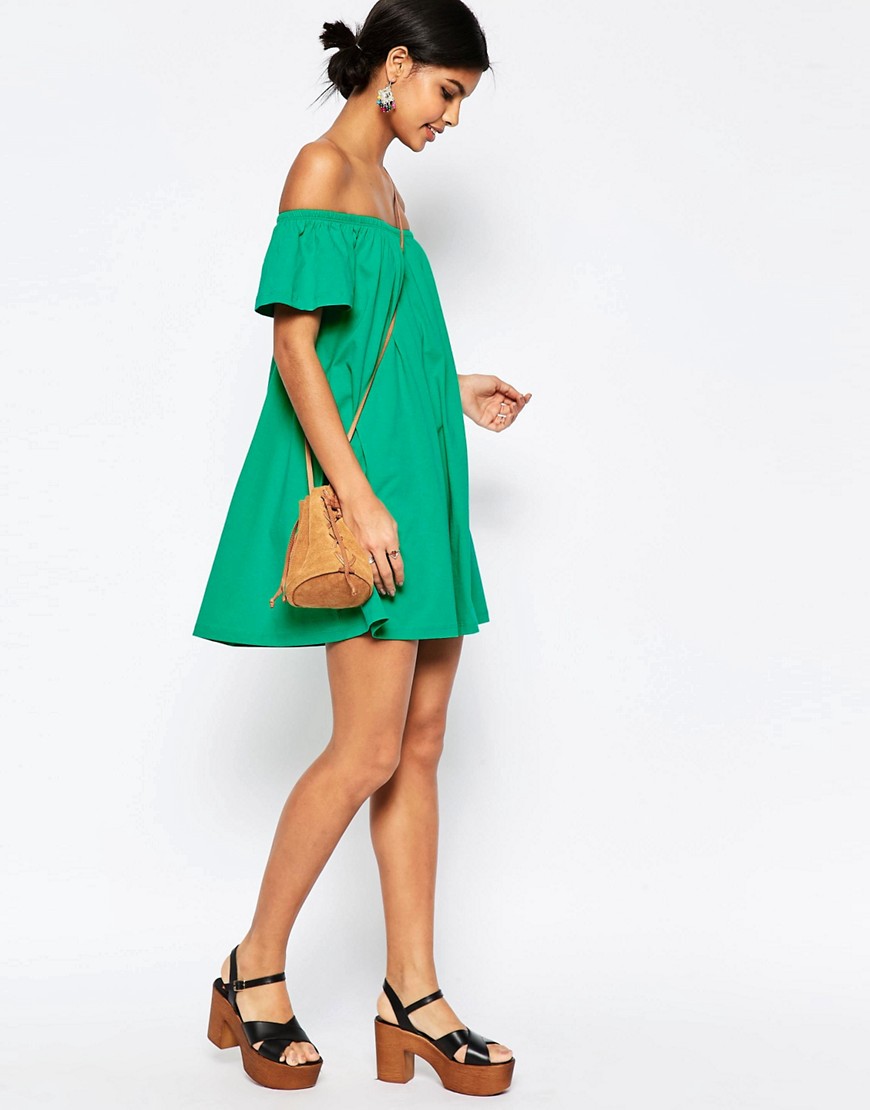 ASOS | ASOS Off Shoulder Mini Dress at ASOS