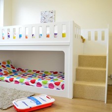 Make Your Kids Healthy and Active-Bunk Beds With Stairs | Cikooo