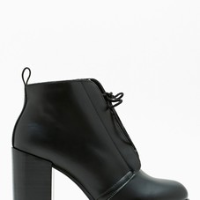 Layer Laced Bootie in  What's New Shoes at Nasty Gal