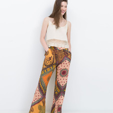 PALAZZO TROUSERS - Trousers - Collection - TRF - SALE | ZARA United States