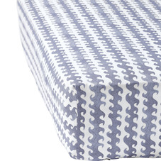 Wave Crib Sheet - Crib Sheets | Serena and Lily