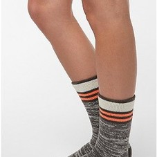 UrbanOutfitters.com > Pop Stripe Marled Boot Sock
