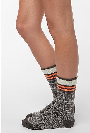 UrbanOutfitters.com > Pop Stripe Marled Boot Sock