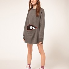 Lazy Oaf | Lazy Oaf Peekaboo Sweatshirt at ASOS