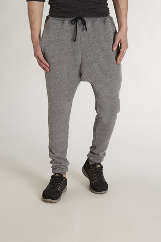 Drop Crotch Fleece Jogger - Venley - Denim + Pants : JackThreads