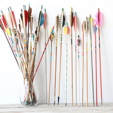 Collection of Vintage Arrows Set of 5 by GallivantingGirls on Etsy