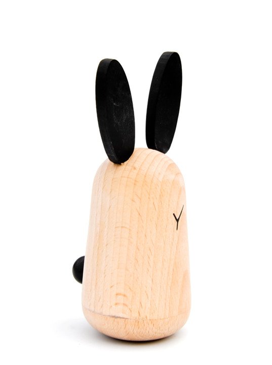 Wooden Rabbit Rattle | LEIF