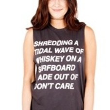 WAVE OF WHISKEY Unisex Muscle Tee