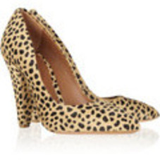 Mulberry&nbsp;|&nbsp;Giraffe-print calf hair pumps&nbsp;|&nbsp;NET-A-PORTER.COM