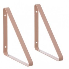 Ferm Living Shelf Hangers 2 pcs, rose | Shelves | Storage | Finnish Design Shop
