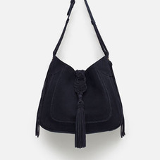 LEATHER BUCKET BAG WITH TASSEL - View all - Bags - WOMAN | ZARA United States