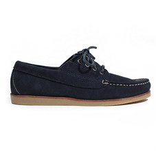 Navy Calico Suede Ranger Moc | Taylor Stitch