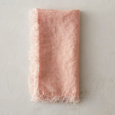 Well-Wrinkled Linen Napkin in  House + Home Harvest Tabletop at Terrain