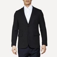 United Tailors Balzac Blazer in Charcoal  | Frank & Oak