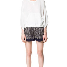 ETHNIC PRINT SHORTS - Shorts - Woman - ZARA United States