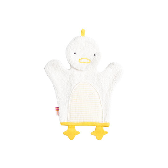 Duck Wash Mitt Baby Bath Gear | giggle Better Basics
