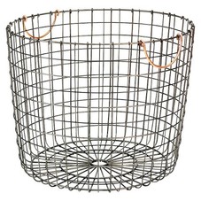 Extra Large Round Wire Decorative Storage Bin - ... : Target