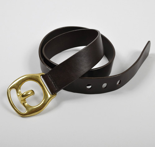TRACE CARRIER BELT, DARK BROWN :: HICKOREE'S HARD GOODS