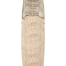 Willow&nbsp;|&nbsp;Crocodile-print silk-crepe gown&nbsp;|&nbsp;NET-A-PORTER.COM