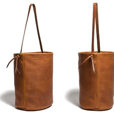 Soft Leather Bucket Bag - Kaufmann Mercantile