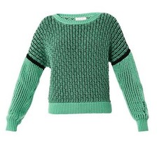 Maddie mesh covered yarn sweater | A.L.C. | MATCHESFASHION.COM