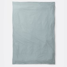 Hush Duvet Cover - Dusty Blue 140x200 | ferm LIVING organic cotton