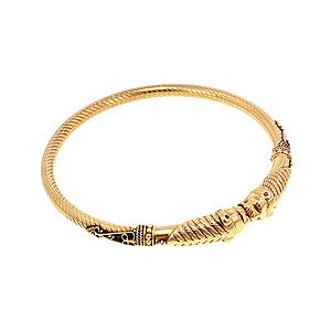 Doyle & Doyle | Bracelet: Flexible Tiger Bangle Bracelet