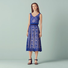 Alderney Craft Lace Hybrid Prom Dress - Finery London | USA