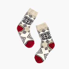 Diamond Carpet Trouser Socks : SHOP EVERYTHING | Madewell