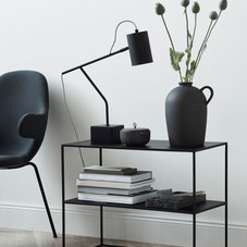 Stoneware Vase - Charcoal gray - Home All | H&M US