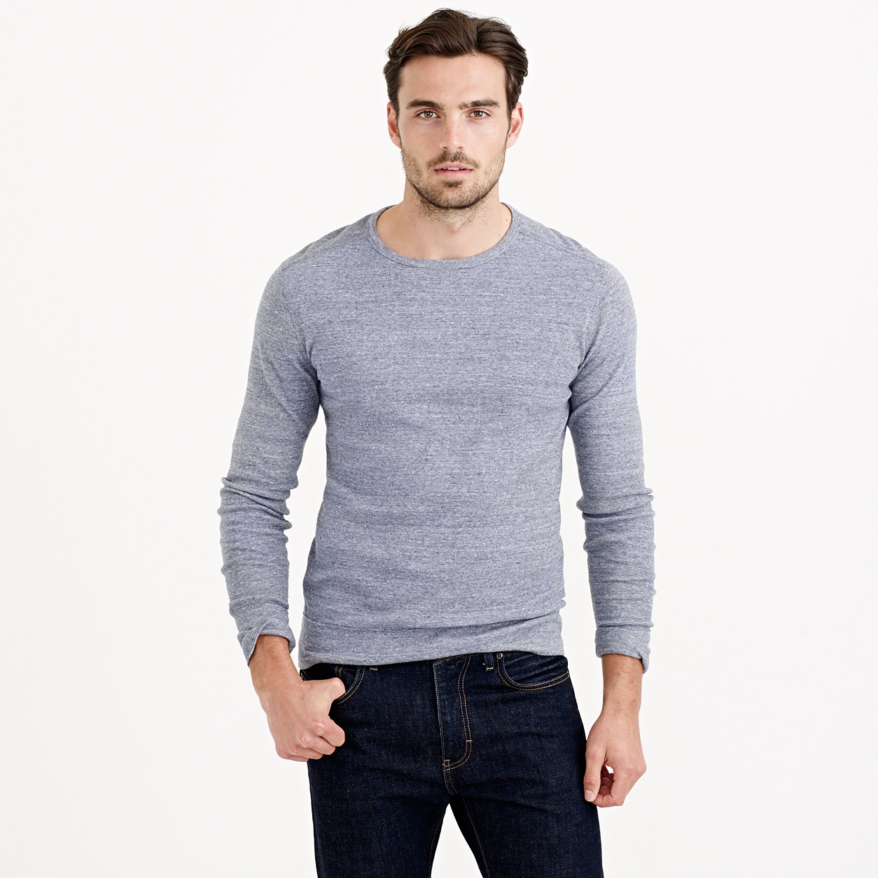 Long-sleeve thermal tee : long sleeve | J.Crew