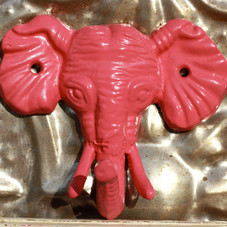 Elephant  Hook/ Wall Hook/ Wall Decor/ by MichelleLisaTreasure