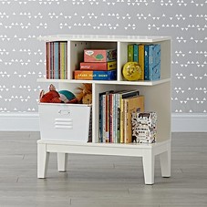 Sprout Small White Bookcase | The Land of Nod