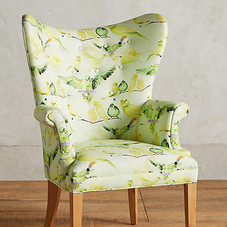 Birds Wingback Chair - anthropologie.com