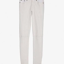 Midrise Hyde Leather Panel Skinny-Bottoms-Sale- IntermixOnline.com