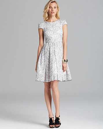 Alice + Olivia Dress - Aubree Lace | Bloomingdale's