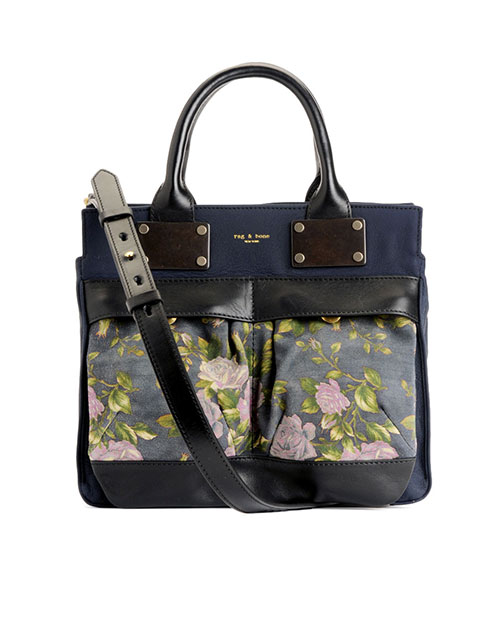 Small Pilot - Navy Floral | rag & bone Official Store