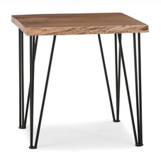 RENO Solid acacia wood end table Natural | Structube